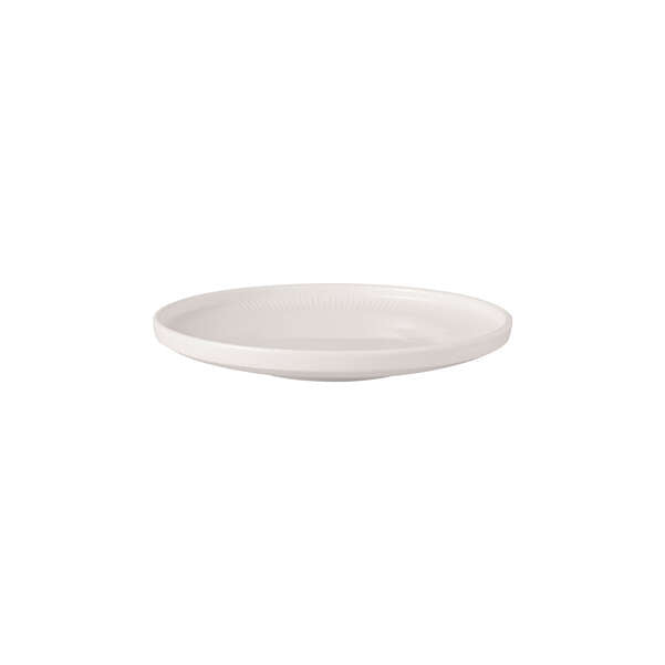 Villeroy & Boch Afina Brot- & Butterteller – Ø 17,1 cm, Porzellan, Weiss