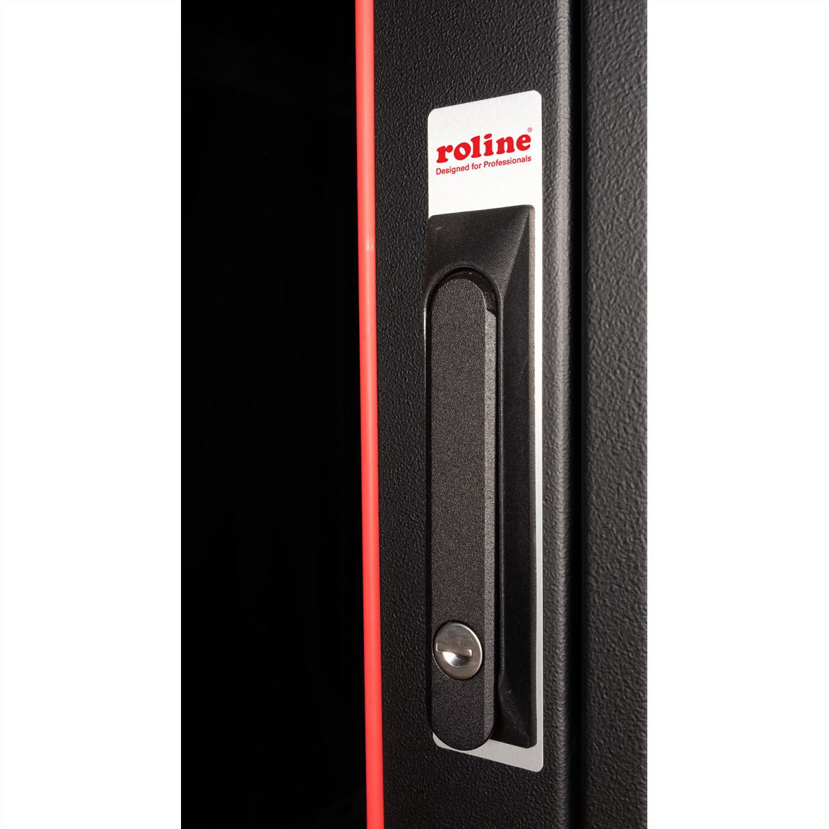 ROLINE Pro – 19" Netzwerkschrank 32U, IP20, abschliessbar, 600 × 600 × 1609 mm, schwarz, Stahl