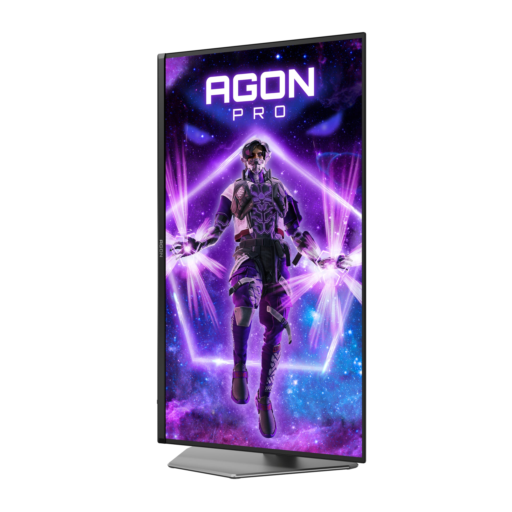 AOC AG326UD – Monitor, 31,5", OLED, 165 Hz, 250 cd/m², USB-Hub, Lautsprecher, VESA 100 × 100, Schwarz