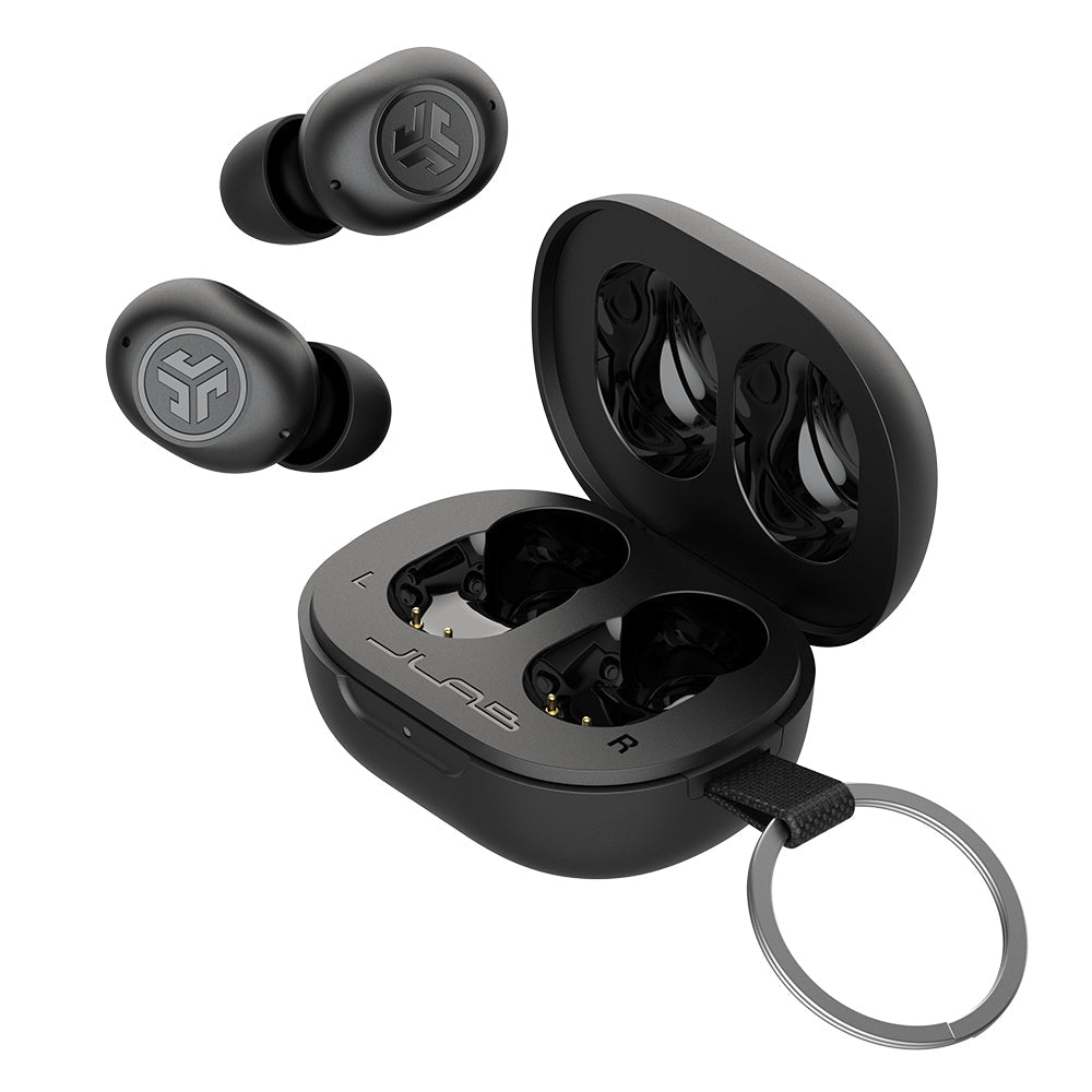 JLab JBuds Mini TWS In-Ear – ANC, mit Ladecase, Schwarz, BT 5.3