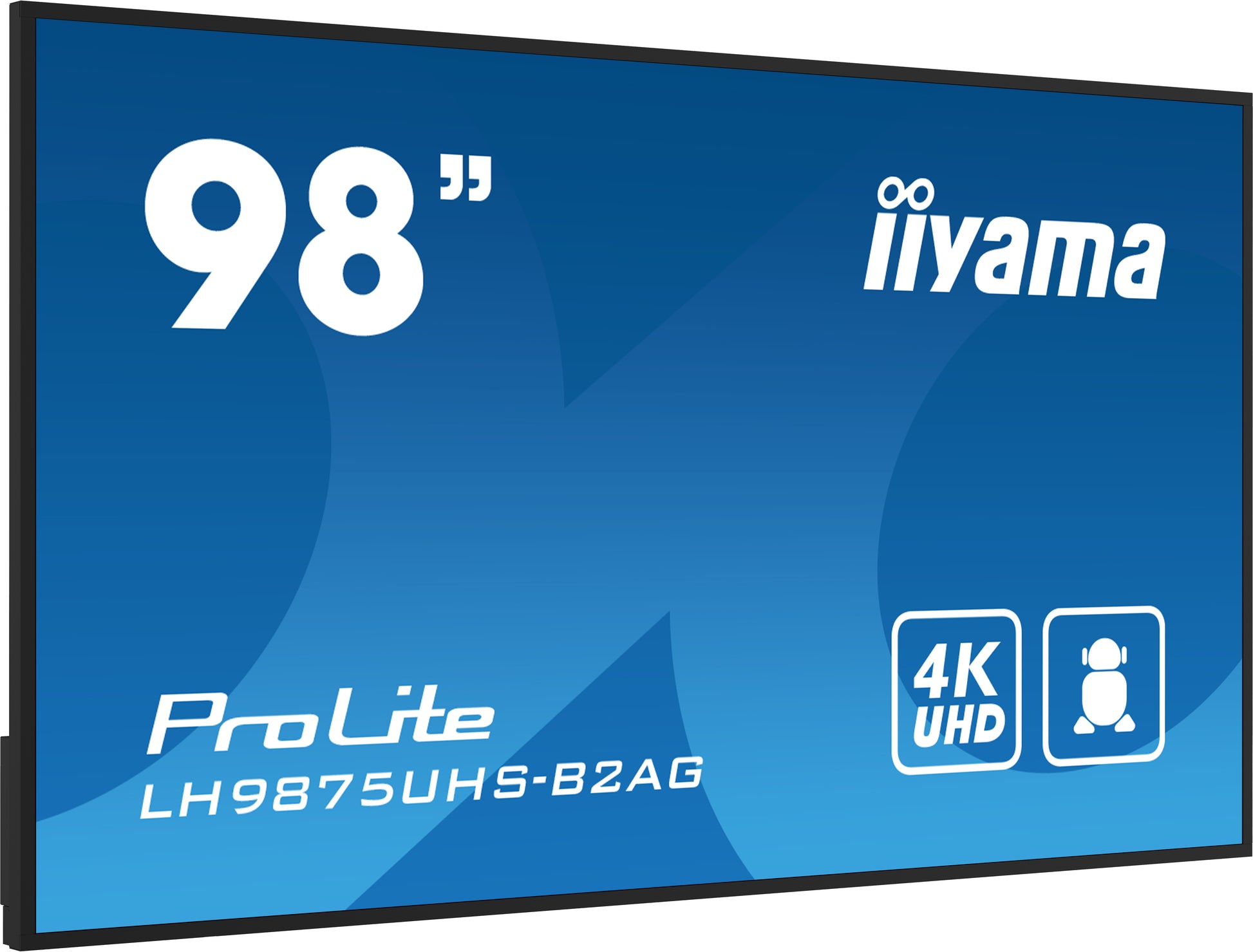 iiyama ProLite – Signage-Display, 97,5", 3840 × 1600, 500 cd/m², 24/7, OPS