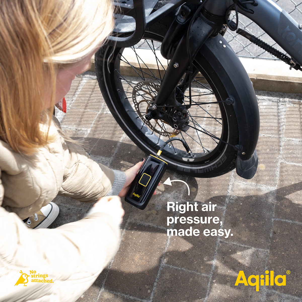 Aqiila Airbird C4 Powerbank 2'000 mAh – 1× USB-C, schwarz