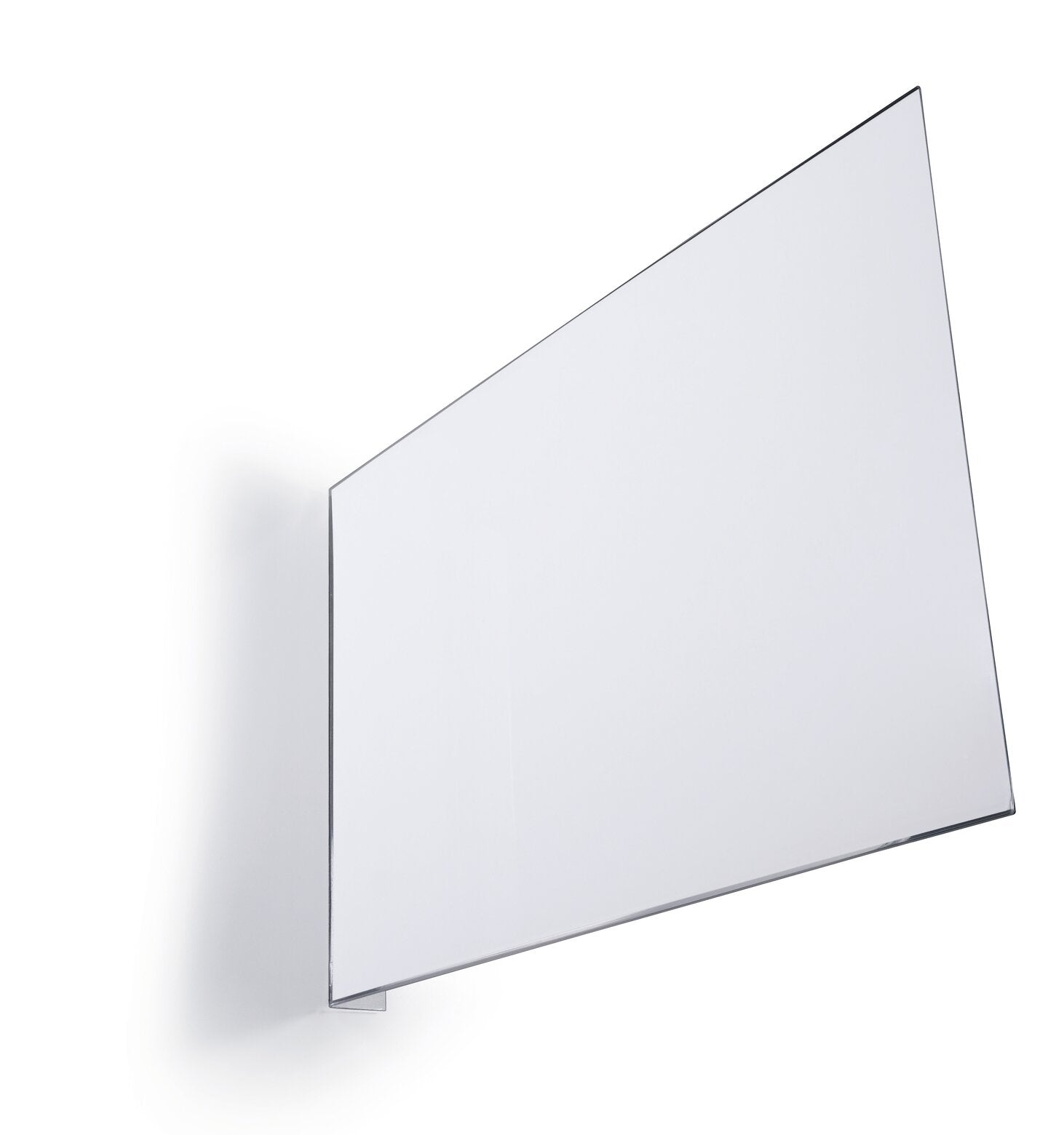 Durable Schilderhalter – 302 × 214 mm, weiss, Kunststoff, selbstklebend