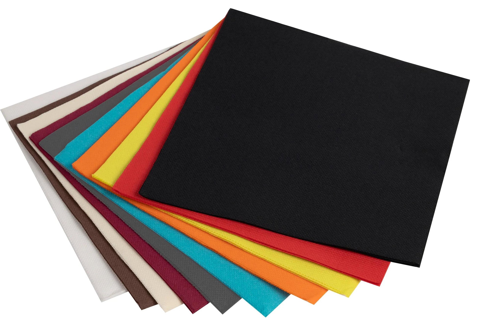 PRONAPPE PRO nappe Cocktail-Servietten – schwarz – 20 × 20 cm, 2-lagig – 50 Stück