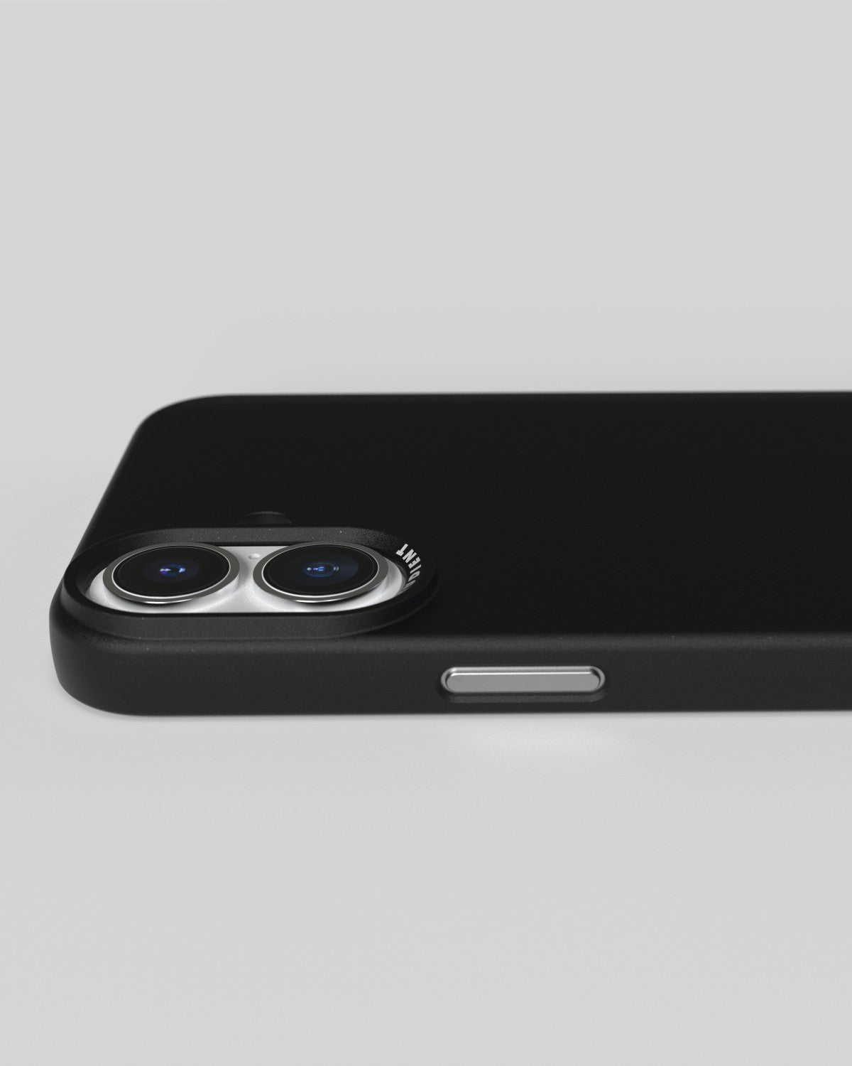 Nudient Thin Backcover – für Apple iPhone 16 Plus, MagSafe, Kunststoff, Schwarz