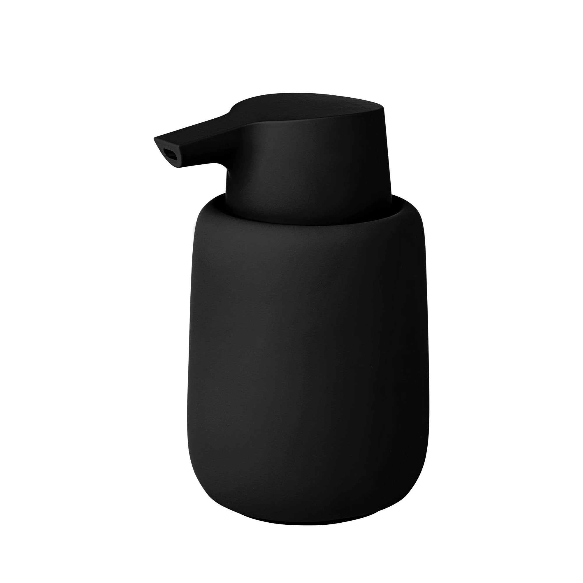 Blomus Sono Seifenspender – Keramik, Schwarz, 250 ml