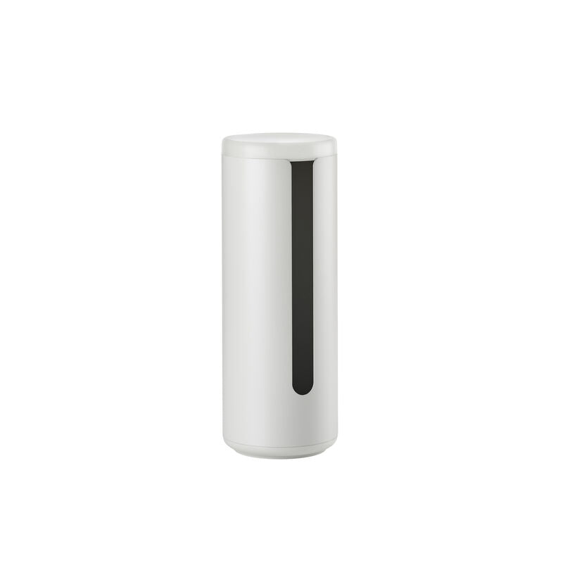 Zone Denmark Toilettenpapierständer – Kunststoff (ABS), Aluminium, hellgrau, für 3 Rollen, 15 × 15 × 10,5 cm