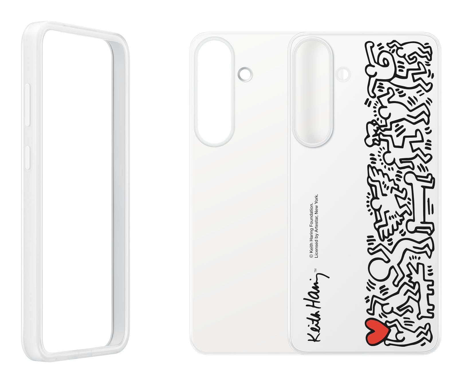 Samsung Backcover – für Samsung Galaxy S25+ – mehrfarbig/weiss