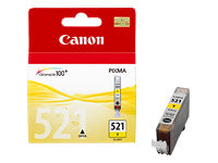 Canon Tintenpatrone CLI-521Y, Gelb, 477 Seiten – für Pixma-Modelle