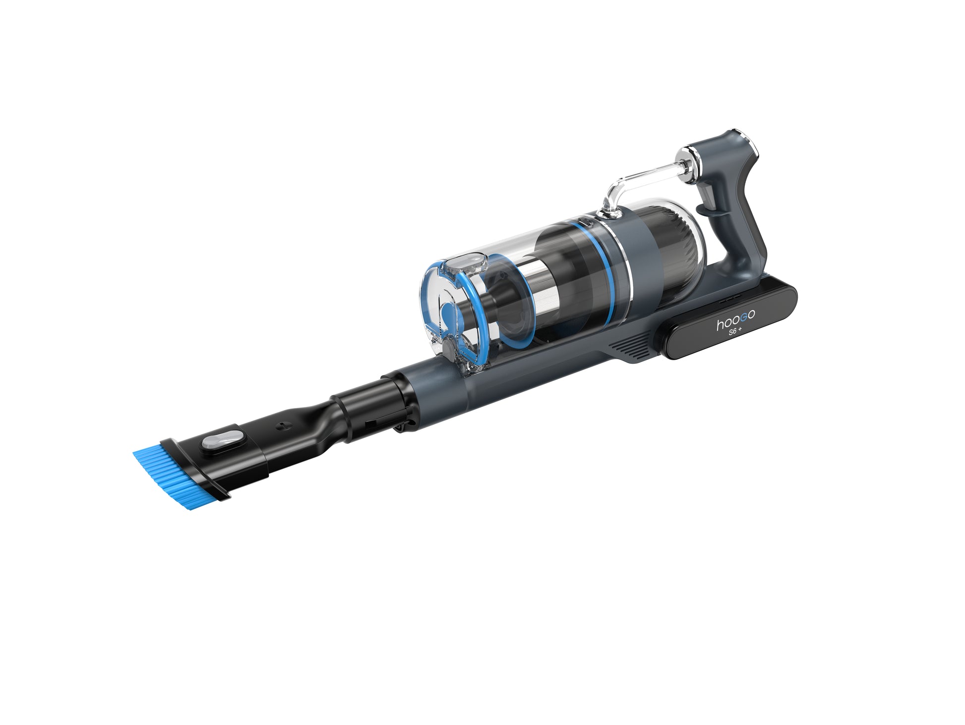 Hoogo Akkustaubsauger S6+, 2-in-1 – 50 min, 130 AW, Behälter 0,5 l
