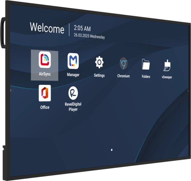 Viewsonic CDE6531-1C – Signage-Display, 65", Ultra HD 4K, 500 cd/m², 24/7, SoC