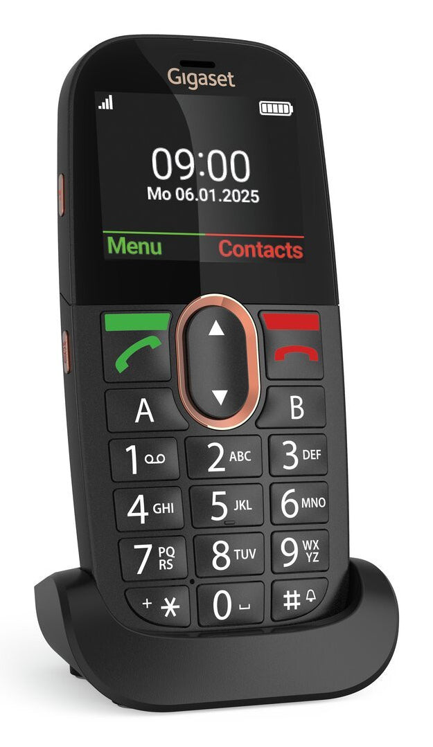 Gigaset GL695 – 2,3" – 128 MB – Schwarz