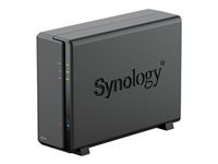 Synology DS124 – 1-Bay Desktop NAS – Realtek RTD1619B 1,7 GHz, 1 GB RAM, 1GbE, DSM
