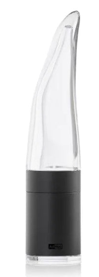 AdHoc Salz-/Pfeffermühle 20,5 cm, Acryl/Edelstahl, Schwarz/Transparent, für Chili