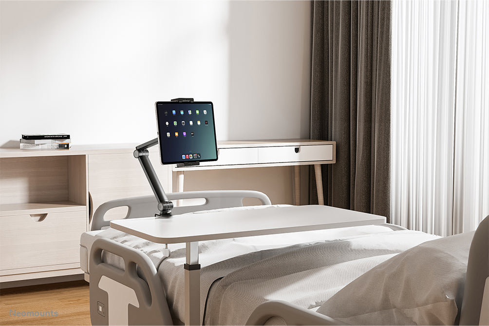 Neomounts Tablet-Arm (Tischklemme) – für 4,7–12,9" – Schwarz