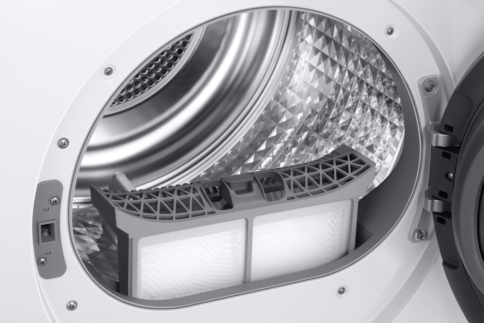 Samsung Wäschetrockner Wärmepumpentrockner, DV6000, 9 kg, Weiss, Wi-Fi-gesteuert