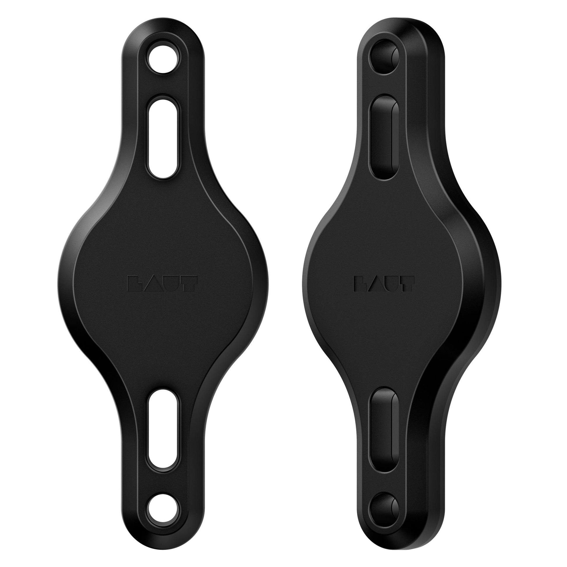 LAUT Bike Tag Flaschenhalter, 37,8×94,8×15,4 mm – Schwarz, ABS, für AirTag
