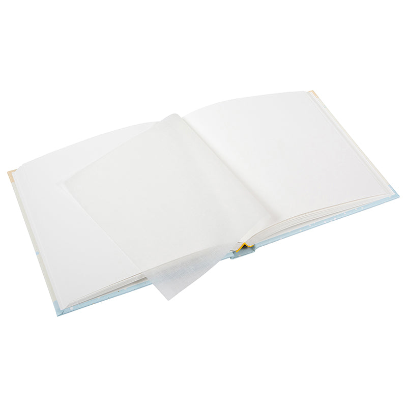 Goldbuch Fotoalbum Blue Whale – für 100 × 150 mm, mehrfarbig, Pergamin, 250 × 250 mm