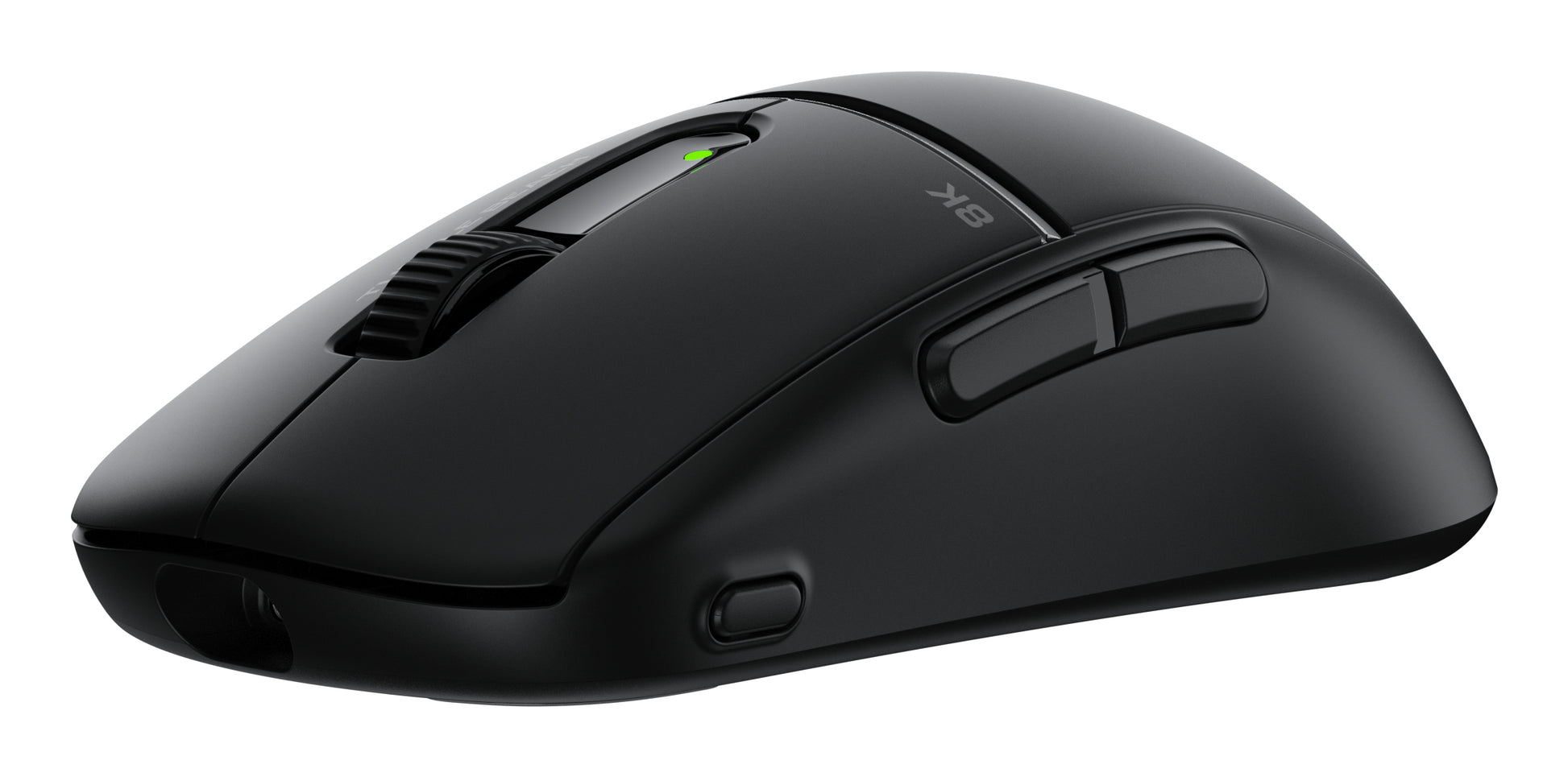 Turtle Beach Burst II Pro Gaming-Maus – kabellos, 8'000 Hz, 8 Tasten, beidhändig, ultraleicht, schwarz