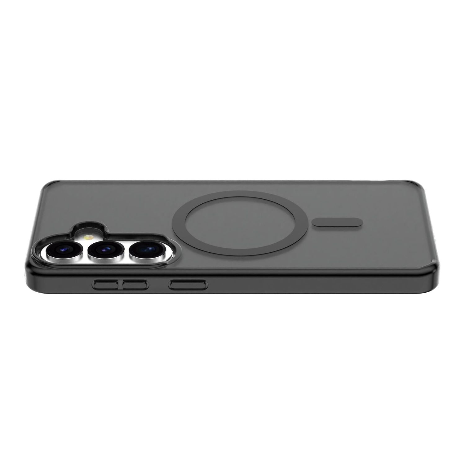 Cellularline Frosty Mag Backcover – für Samsung Galaxy S26+ – MagSafe, Kunststoff+Gummi, Schwarz