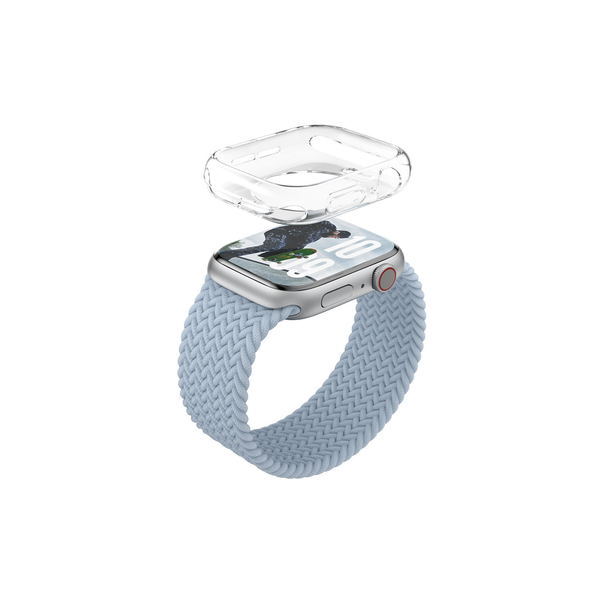 PanzerGlass SAFE. TPU Bumper – Transparent, für Apple Watch Series 10 42 mm