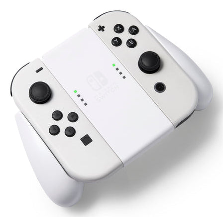 PowerA NSAC0293-01 – Joy-Con-Komfortgriff – Weiss – für Nintendo Switch
