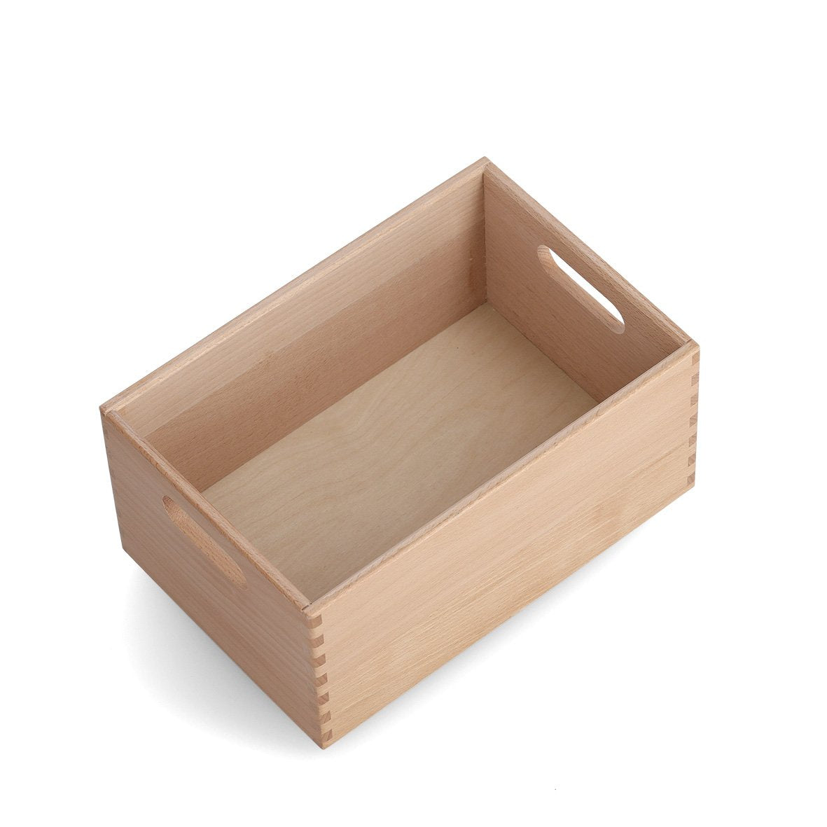 Zeller Present Aufbewahrungsbox ohne Deckel – Holz – Braun – stapelbar, mit Griff – 200 × 150 × 300 mm