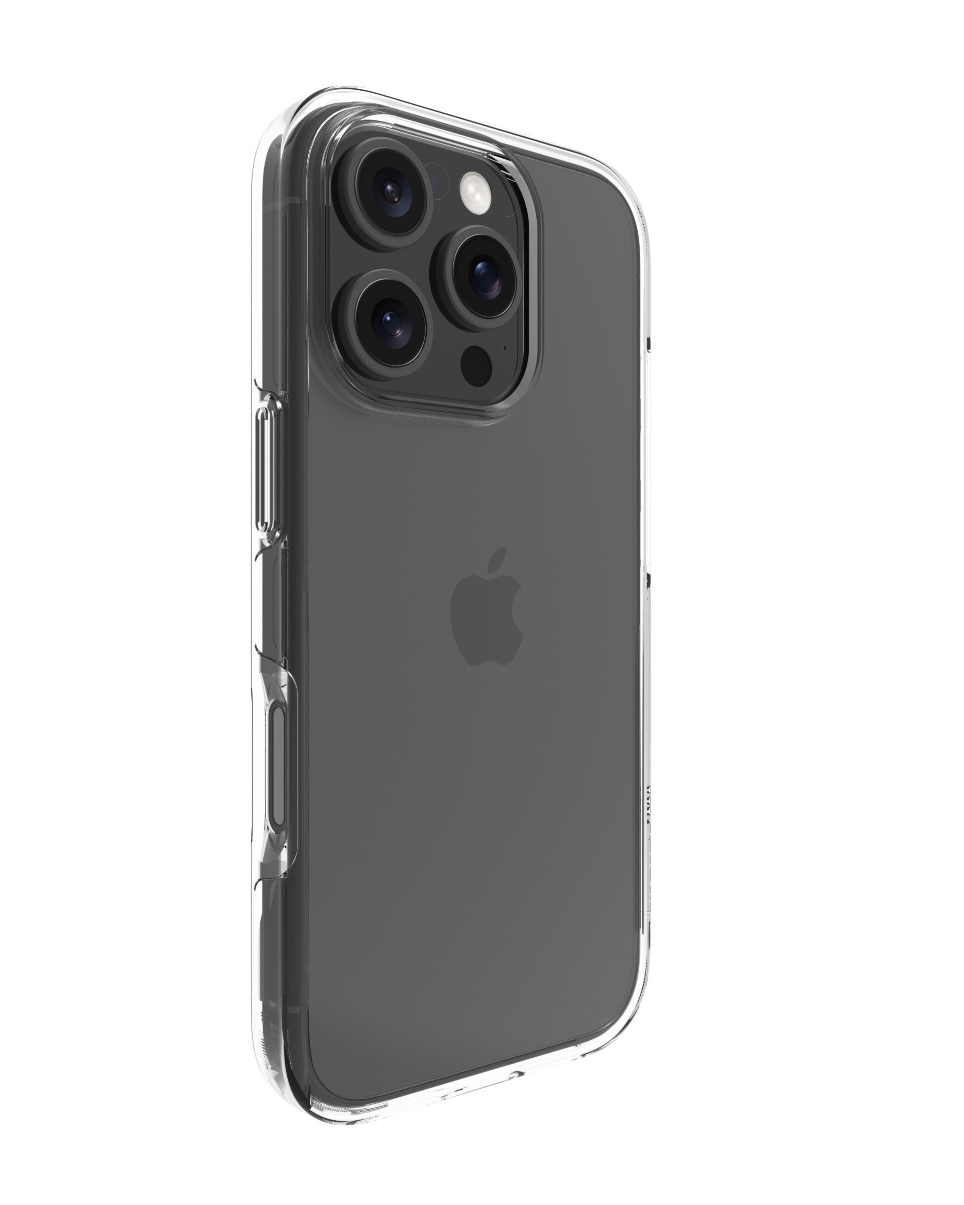 dbramante1928 Iceland Pro Rückcover – für Apple iPhone 16 Pro, Transparent, bis 3 m sturzsicher