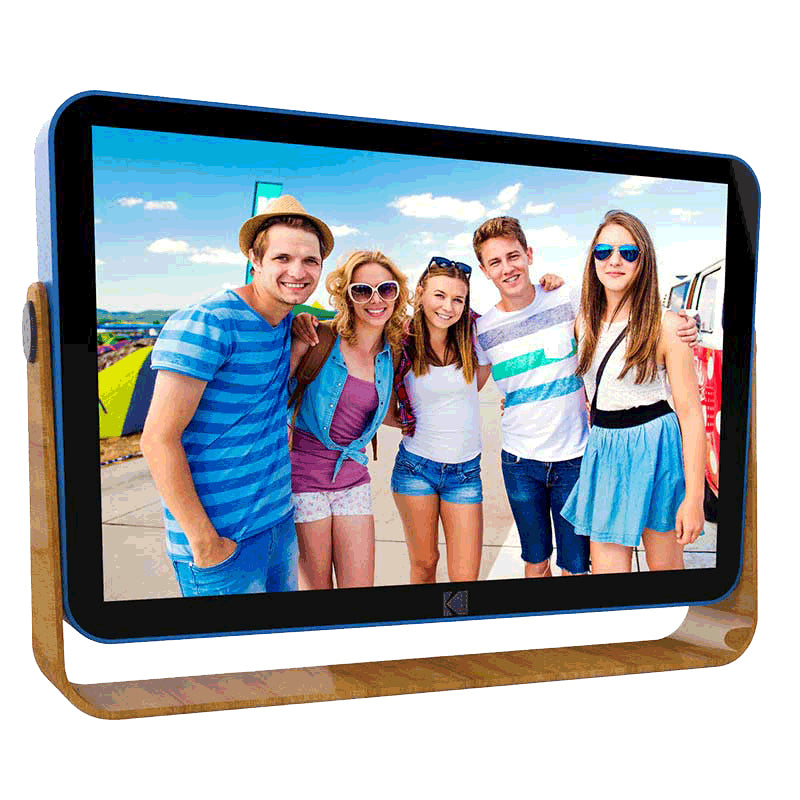 Kodak Digitaler Bilderrahmen RWF-108 10" – 1280 × 800, IPS, Touch, WLAN, 32 GB, MMC, SD, Blau
