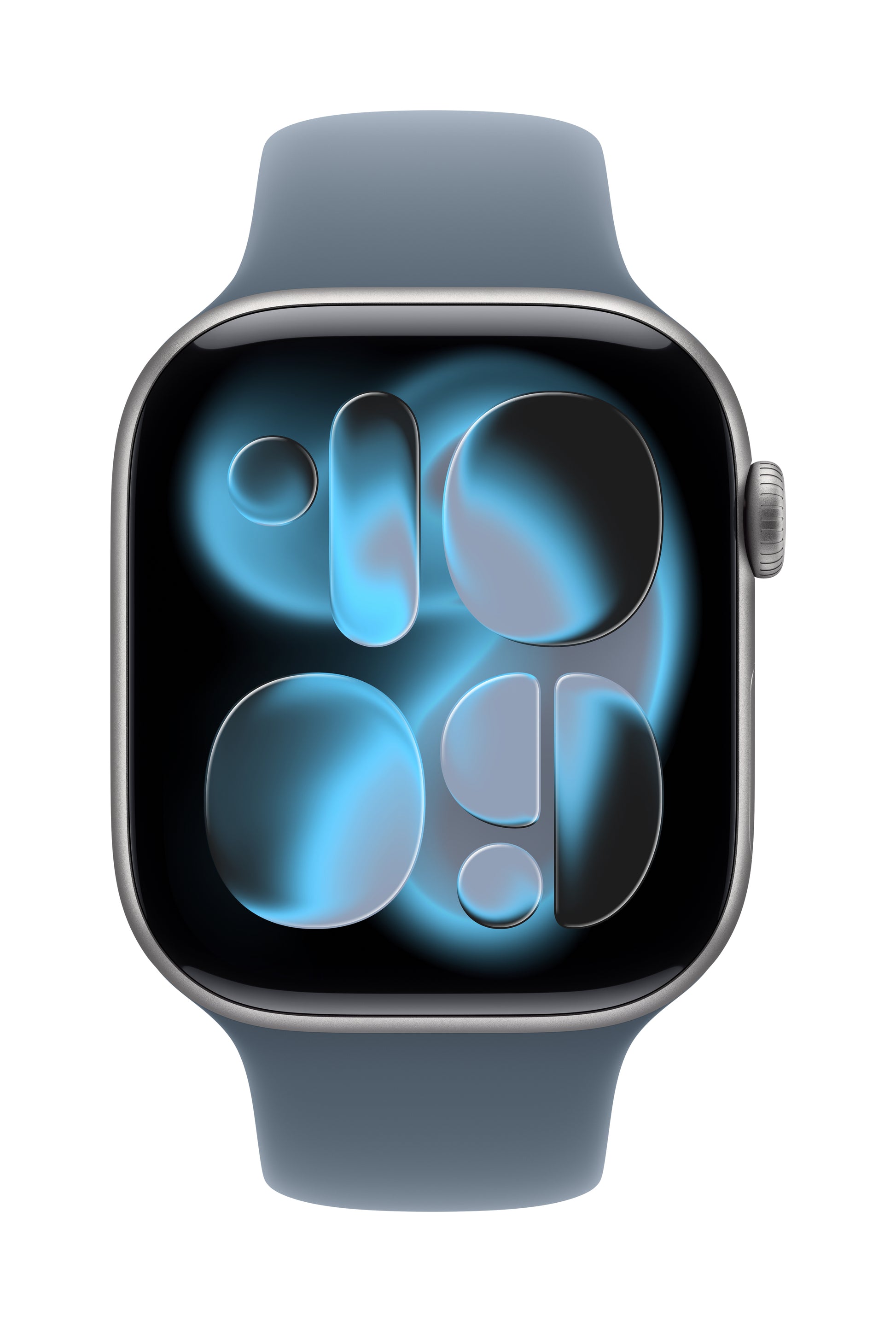 Apple Sport Band – Armband – für Apple Watch 46 mm, Anchor Blue, M/L, Polymer