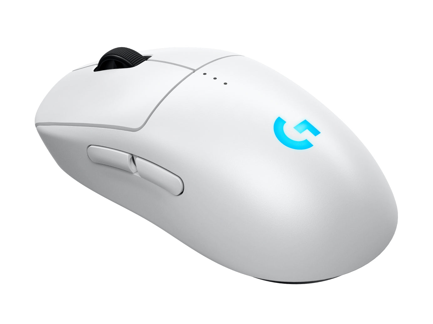 Logitech G PRO 2 LIGHTSPEED – Gaming-Maus – Kabellos (2,4 GHz), 32000 DPI, RGB-Beleuchtung, beidhändig, Weiss