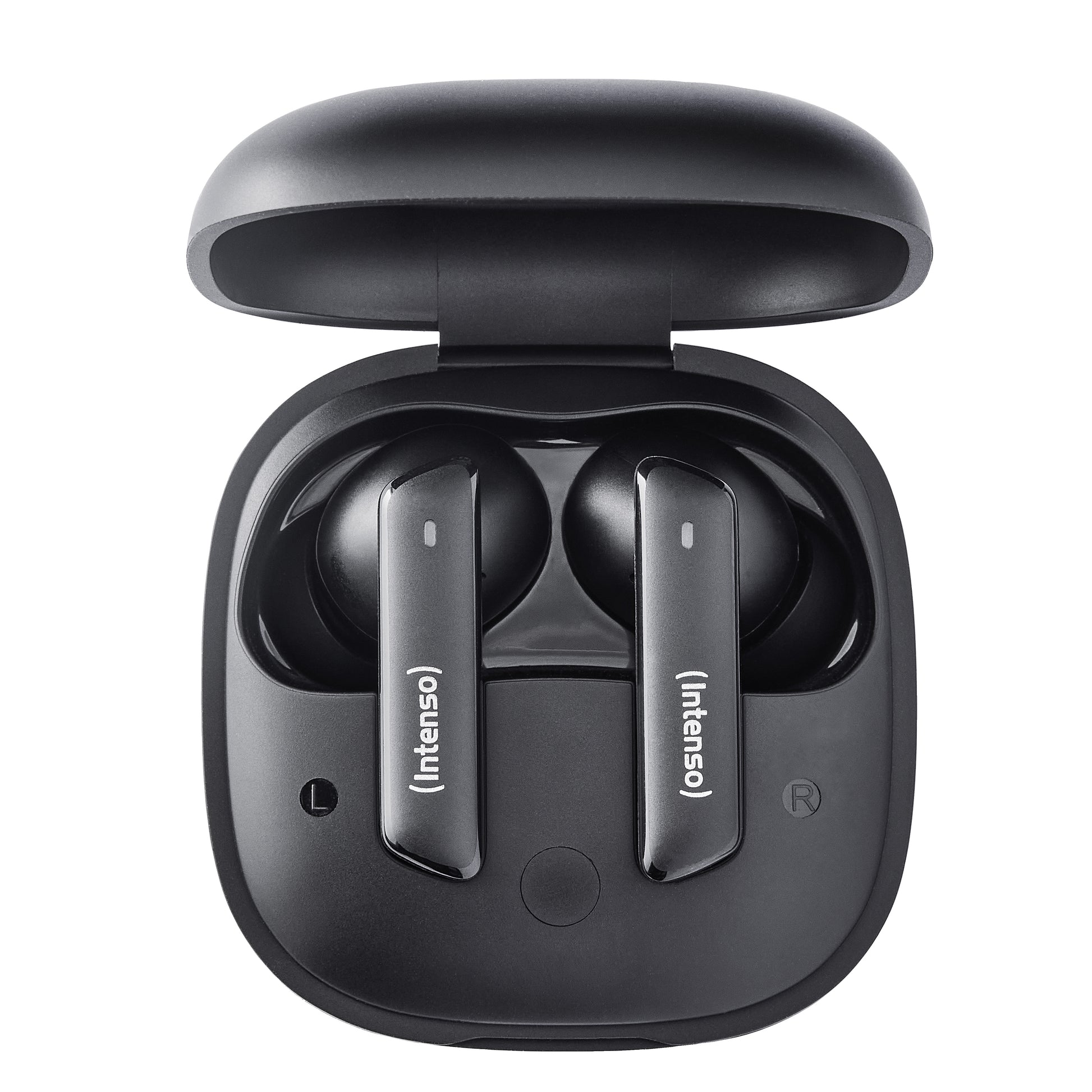 Intenso T500AE TWS In-Ear – Stereo, TWS, ANC, mit Ladecase, Schwarz, BT 5.3