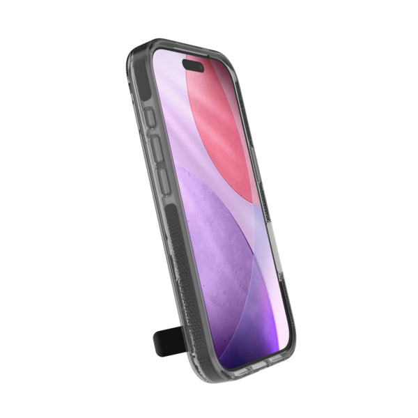ZAGG Santa Cruz Snap – Backcover – für Apple iPhone 17 Pro, Graphen, Schwarz/Transparent, bis 4 m Sturzsicher