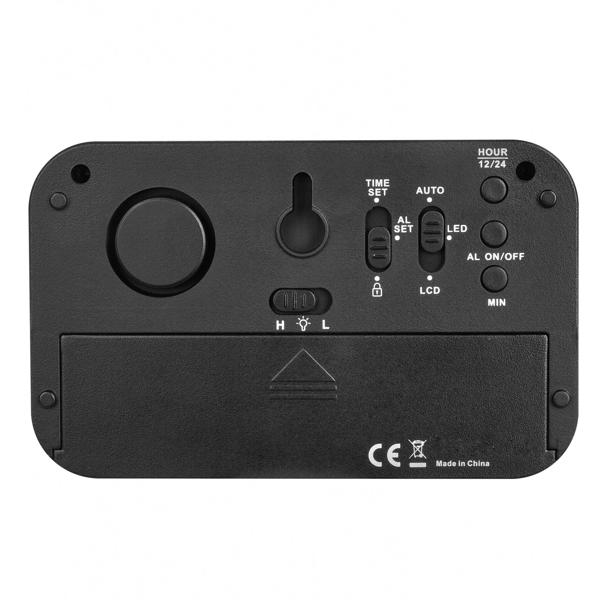 TFA-Dostmann TFA Dostmann Digitalwecker – Snooze, 4,1 × 6,5 × 13,0 cm, schwarz