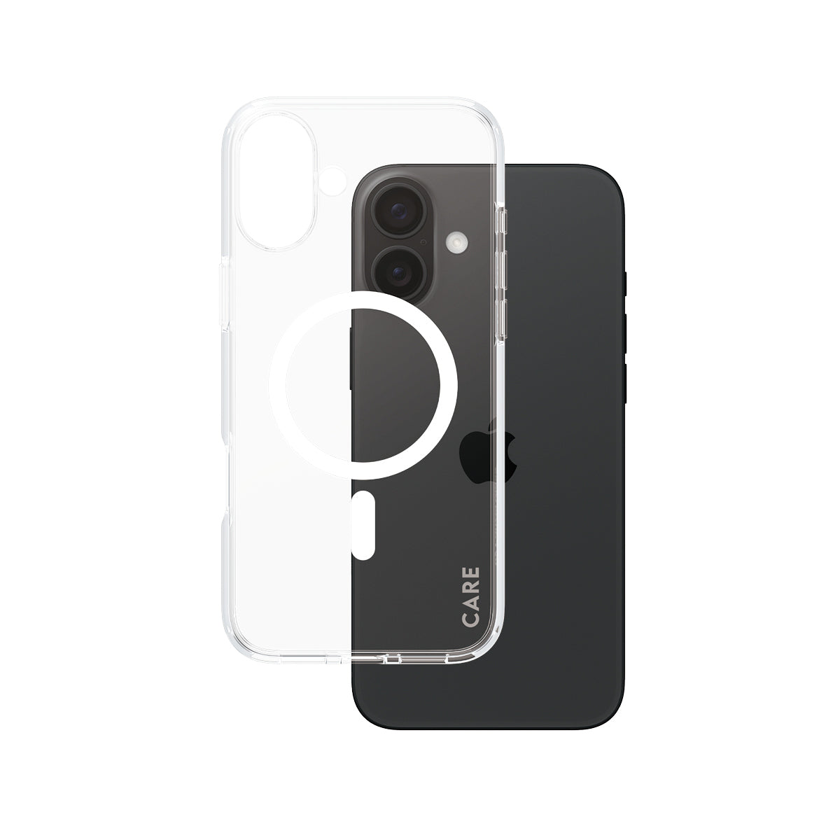 PanzerGlass Backcover Flagship – für Apple iPhone 16 Plus – weiss – MagSafe-kompatibel, stossdämpfend