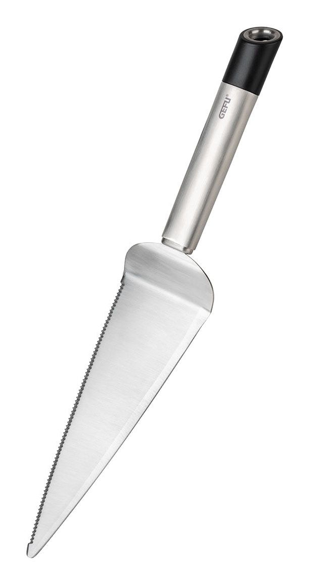 GEFU PRIMELINE – Tortenheber Welle, 30,5 cm, Kunststoff, Schwarz/Silber