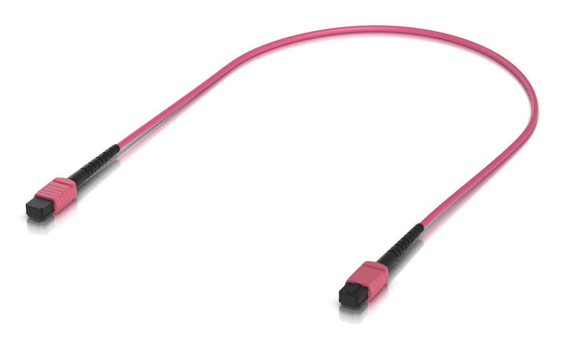 Ubiquiti LWL-Patchkabel – MPO-12 zu MPO-12, Multi-Mode OM4, 100 Gbit/s, 0,5 m