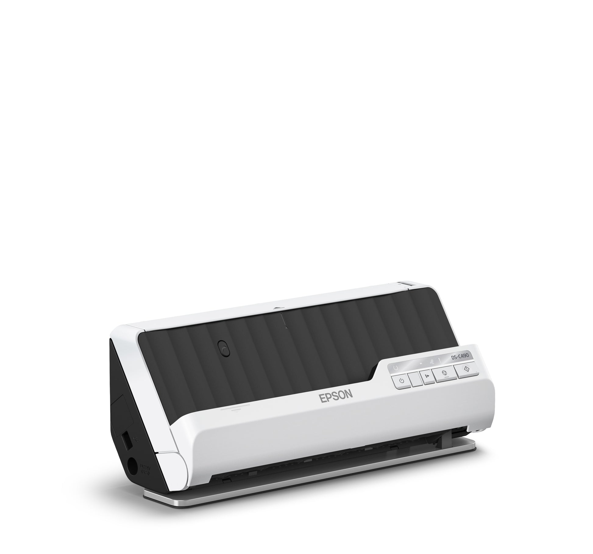 Epson Ds-C490 ADF + Bogenscanner Dokumentenscanner, A4, Duplex, 600 dpi, ADF 20 Blatt, USB, für Windows
