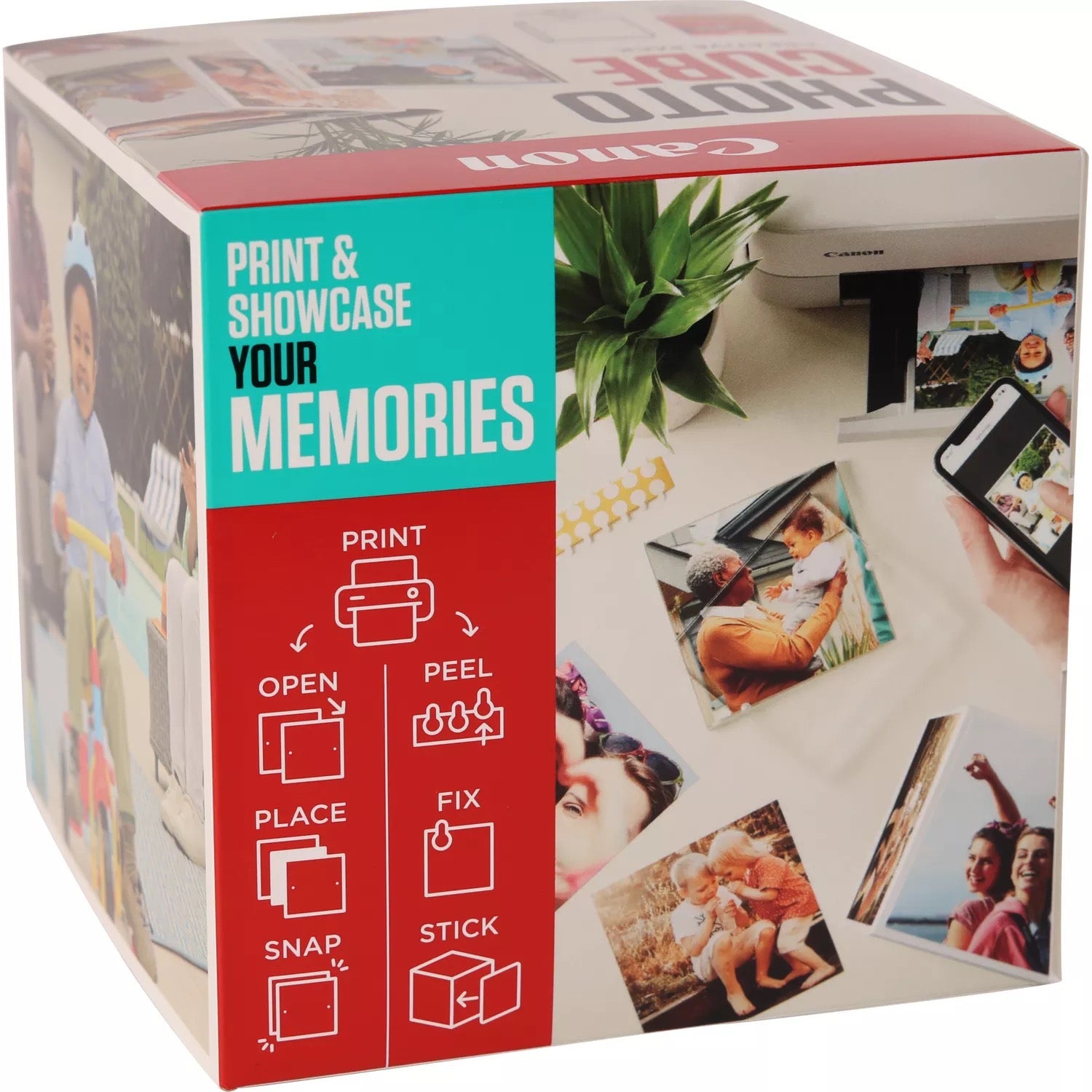 Canon Fotopapier – 127 × 127 mm, 40 Blatt