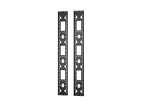 APC ER7RCC24 – Zubehörkanal – für APC Easy Rack, 24U, 2 Stück, Schwarz