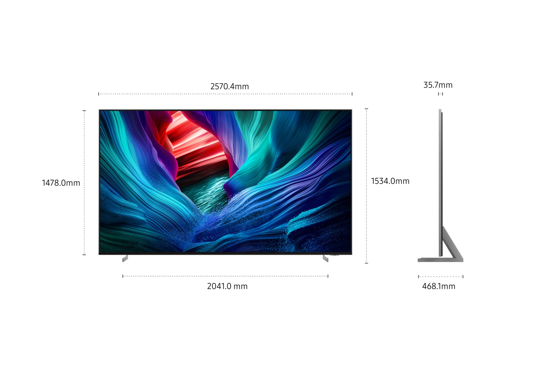 Samsung MRE115MR95 FXZU – 115" TV – 4K UHD – LCD – Tizen – 120 Hz – HDR10+ Adaptive, HLG
