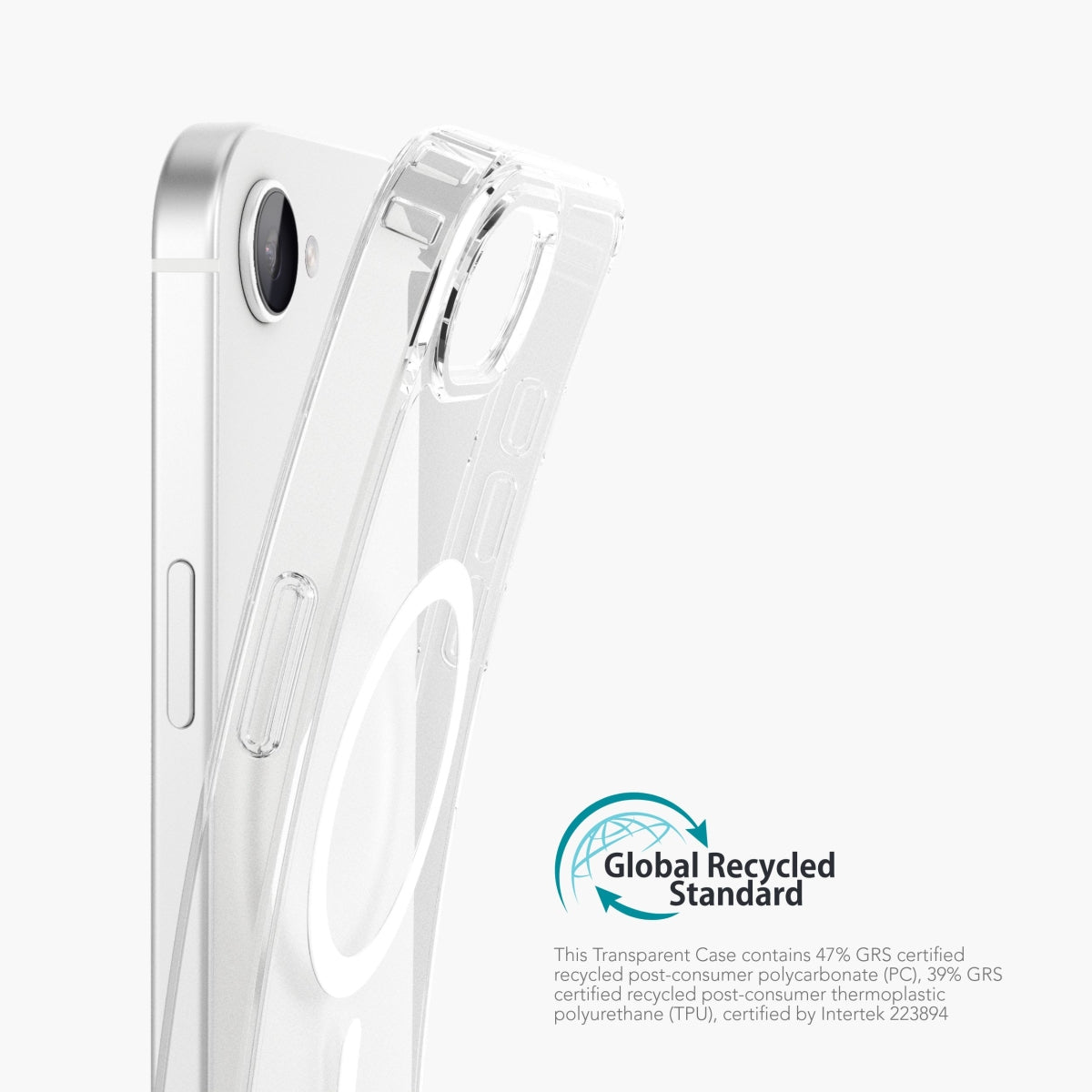Vonmählen Backcover – für Apple iPhone 16e – transparent – PC, MagSafe-kompatibel