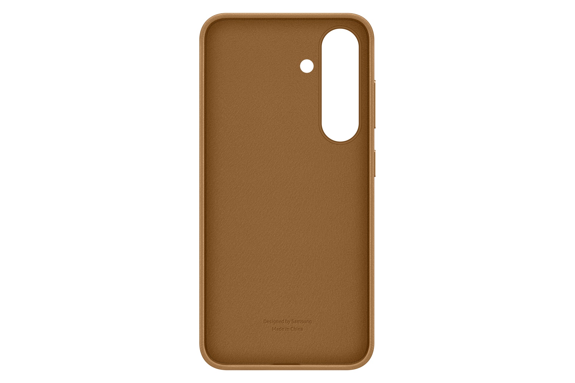 Samsung Backcover – für Samsung Galaxy S25 – braun – Kunstleder