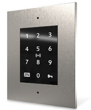 2N Zutrittsleser Access Unit 2.0 Touch – 108×45×131 mm, schwarz
