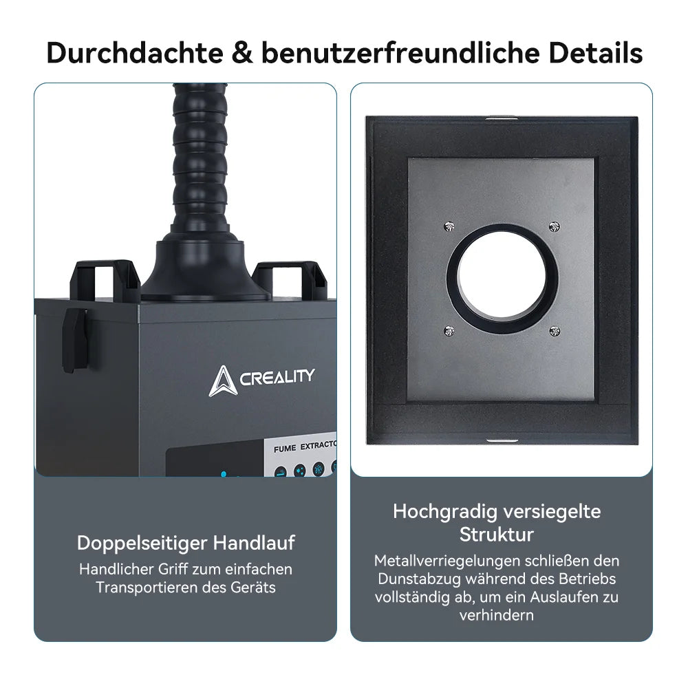 Creality Rauchfilteranlage 100W – 3D-Drucker, 7 kg