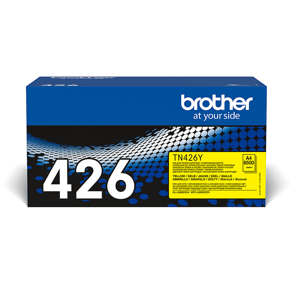Brother Toner – Gelb, 6500 Seiten