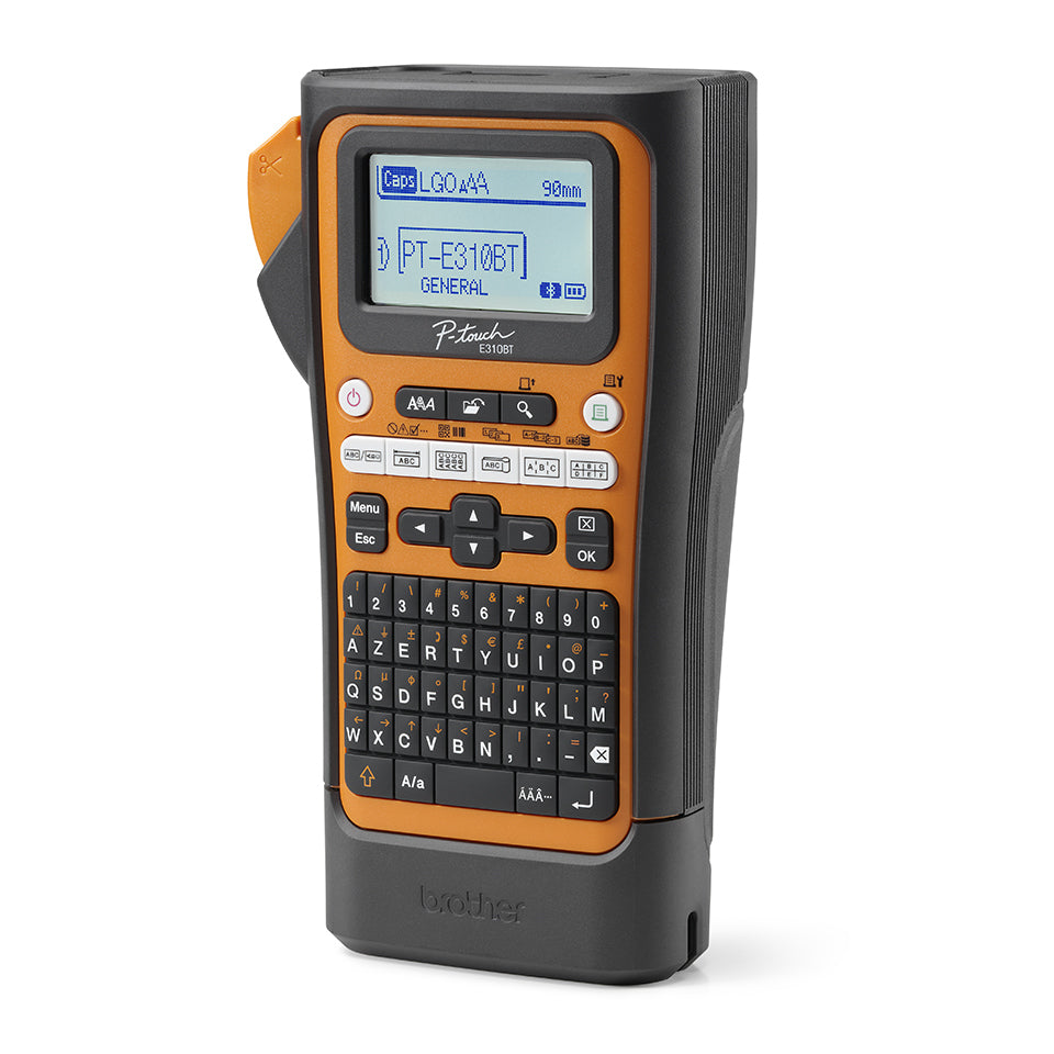 Brother PT-E310BTVP – Beschriftungsgerät, TZe/HSe bis 15,8 mm, 180×180 dpi, 20 mm/s, USB/Bluetooth