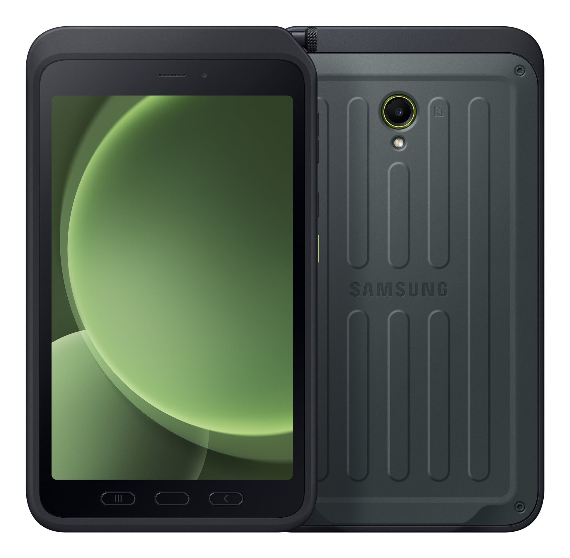 Samsung Galaxy Tab Active5 Enterprise – 8", 128 GB, 6 GB RAM, WLAN + 5G, Android 14, Grün