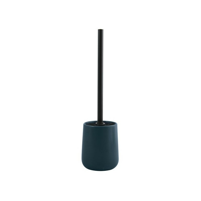 MSV WC-Bürstenset – Keramik matt, Petrol, H 38,8 cm, Ø 10,4 cm