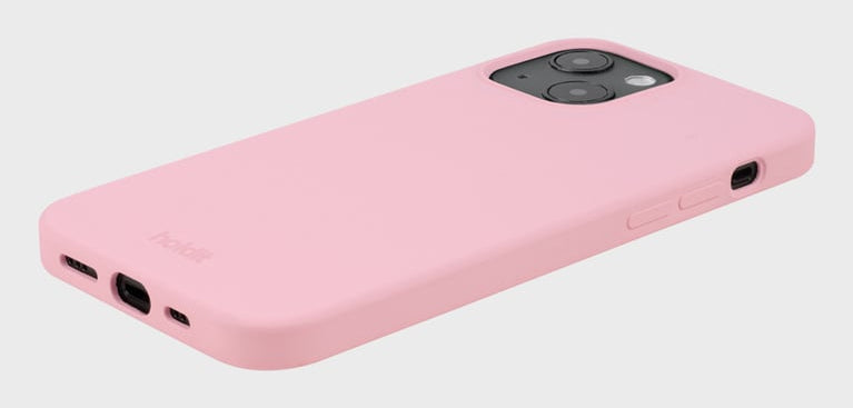 HoldIt Backcover – für Apple iPhone 17 Pro Max, Silikon, Pink